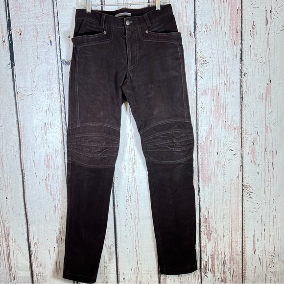 Vintage Philippe Dubuc Canada Made Tapered Structured Trousers Pants 30 x 33 - Picture 1 of 15